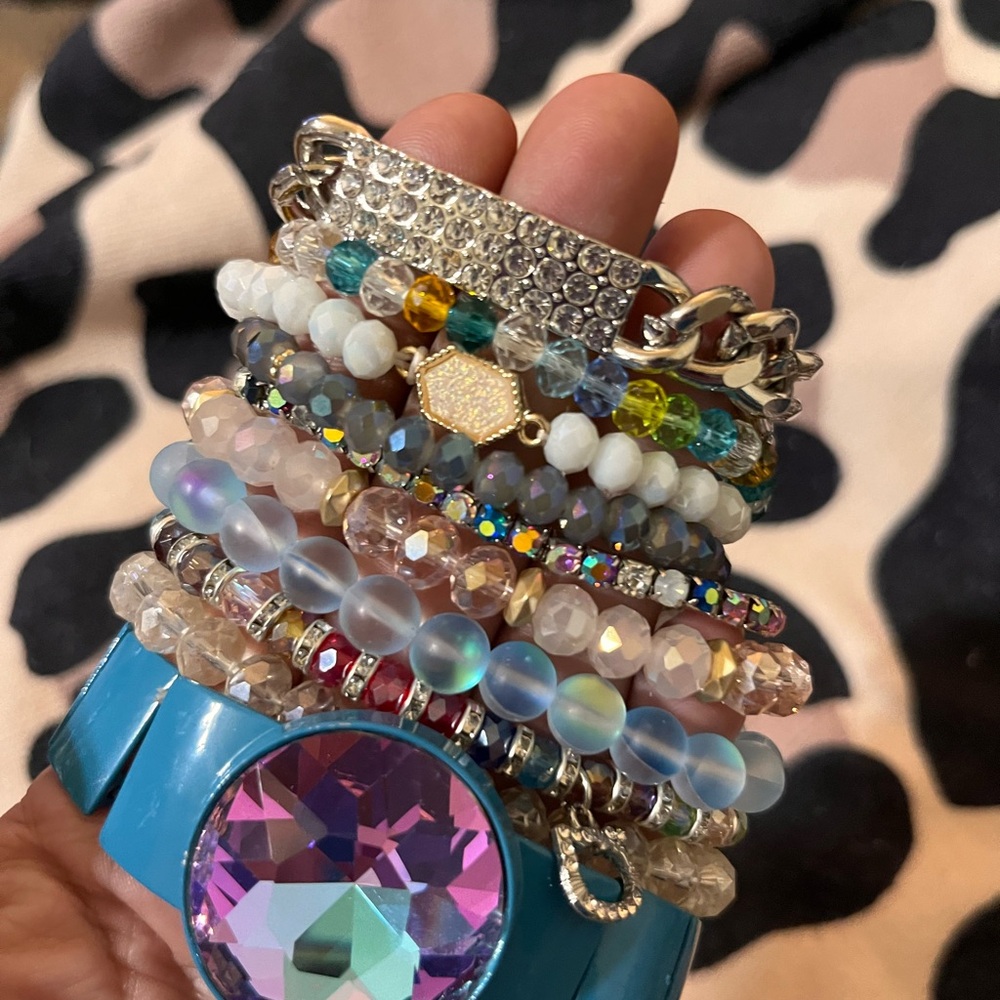 Jumbo Stack Of 10 Individual Bracelets - image 1